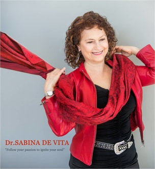 Hon. Dr. Sabina DeVita, 
Ed.D, R.N.C.P., OSJ, CBP, D.N.M.
and Deputy Minister for International States Parliament for Safety and Peace, Canadian DelegationSpecialist in Natural Medicine and
Founder of the International Academy of Wellness, 1983
 

    Dr. DeVita has authored 4 books and is a sought-after international speaker (U.S., Hawaii, Russia, Ecuador, Trinidad, Barbados).

    Holistic Energy Psychologist - Psychotherapist and Practitioner of over 22 years

    University of Toronto doctoral graduate in Applied Psychology

    Registered Nutritional Consultant Practitioner

    Certified Specialized Kinesiologist

    Certified in Thought-Field Energy Synchronization-Energy Psychology

    Certified BodyTalk Practitioner

    Certified GDV Kirlian Trainer

    Director of the DeVita Wellness Institute of Living & Learning

    Director of the federally approved Institute of Energy Wellness Studies

    Studied over 450 hours with D. Gary Young, incorporating Young Living Essential Oils into her practices and teaching

    Certified Instructor for Touch for Health, One Brain, Edu-K, Transend Vibrational Healing Cards, and Jade Esthetics Electrical Massotherapy

    Member of International Union of Medical & Applied Bioelectrography

    Member of Canadian Association of Specialized Kinesiology (CanASK)

    Member of International Organization of Nutritional Consultants (IONC)

    Recipient Dame of the Sovereign Order of Knights Hospitaller of St. Johns of Jerusalem

    After Dr. DeVita experienced a near collapse from environmental illness, unable to work for years, she discovered the healing powers of natural and energy medicine, and has since dedicated her life to teaching the powers of natural healing believing that education is the key to freedom!
